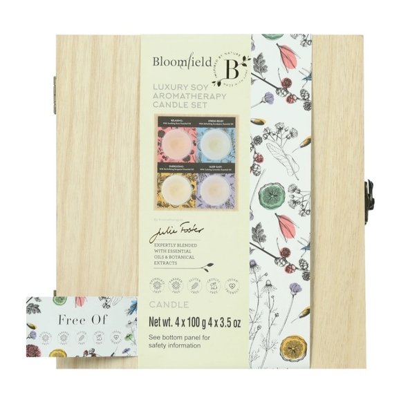 Bloomfield Luxury Soy Aromatherapy Candle Set - Picture 3 of 7